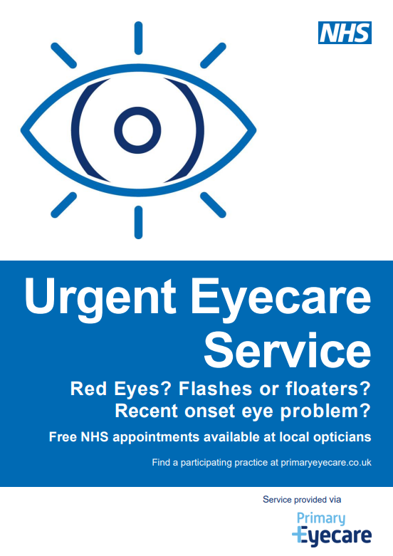 Community Urgent Eye Service (CUES)